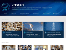 Tablet Screenshot of pnnd.org